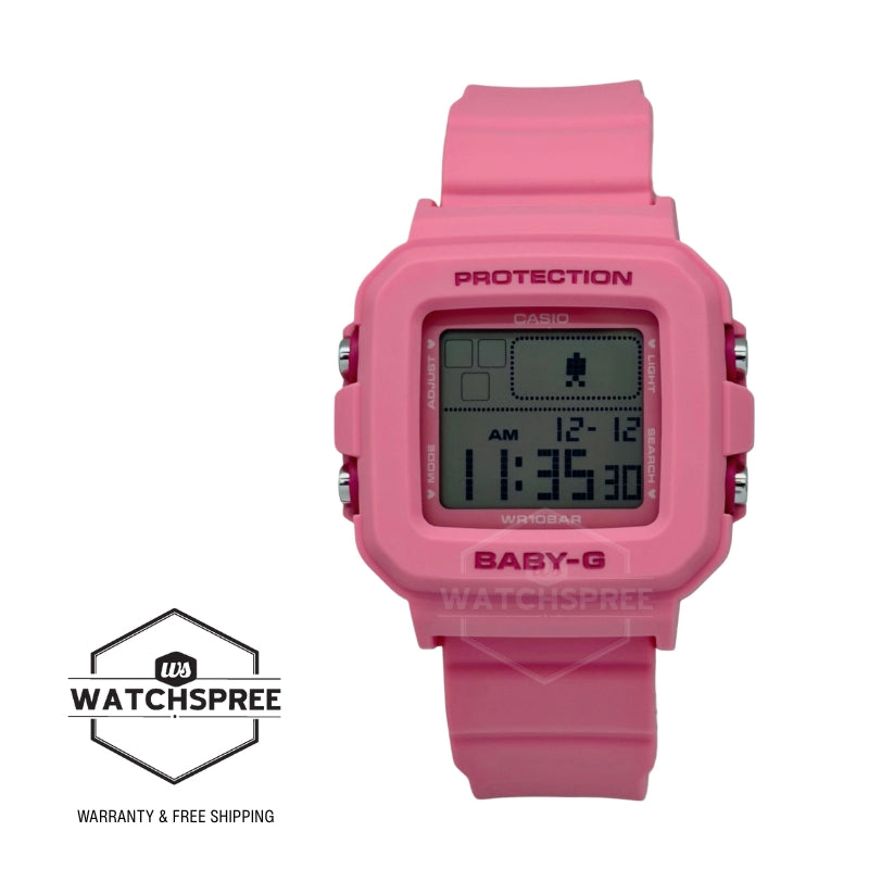 Casio Baby-G BGD-10 Lineup BABY-G + PLUS Pink Resin Band Watch BGD10KH-4D BGD-10KH-4D BGD-10KH-4