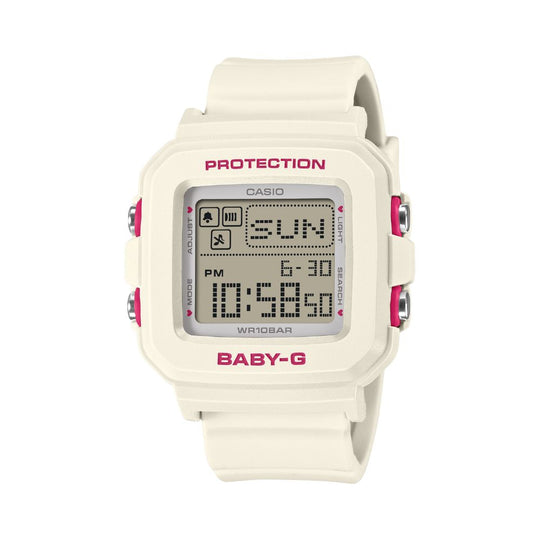 Casio Baby-G BGD-10 Lineup BABY-G?PLUS Off-White Resin Band Watch BGD10KH-7D BGD-10KH-7D BGD-10KH-7