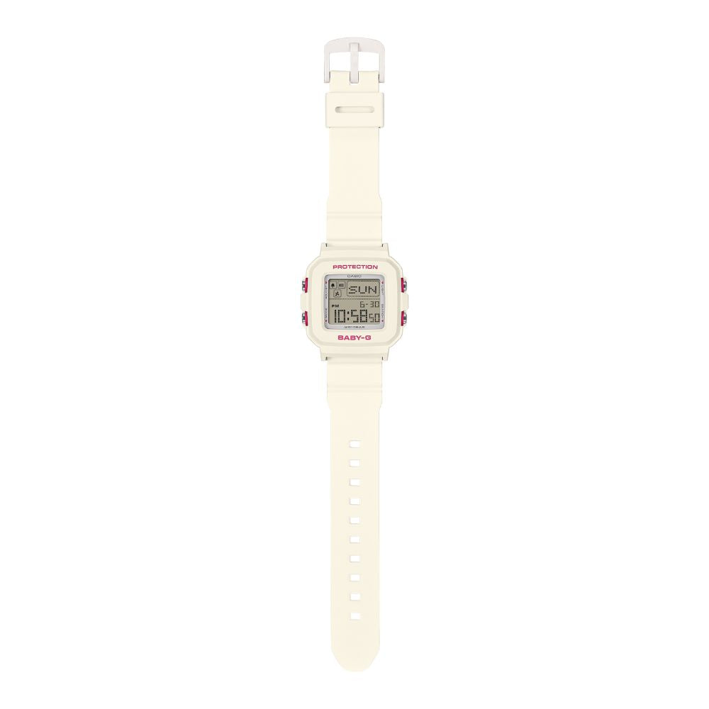 Casio Baby-G BGD-10 Lineup BABY-G?PLUS Off-White Resin Band Watch BGD10KH-7D BGD-10KH-7D BGD-10KH-7