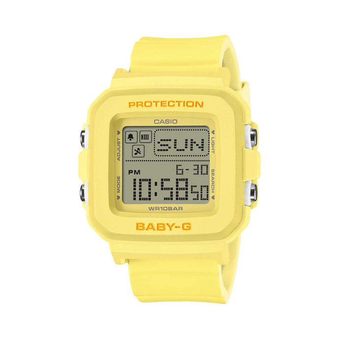 Casio Baby-G BGD-10 Lineup BABY-G?PLUS Yellow Resin Band Watch BGD10KH-9D BGD-10KH-9D BGD-10KH-9