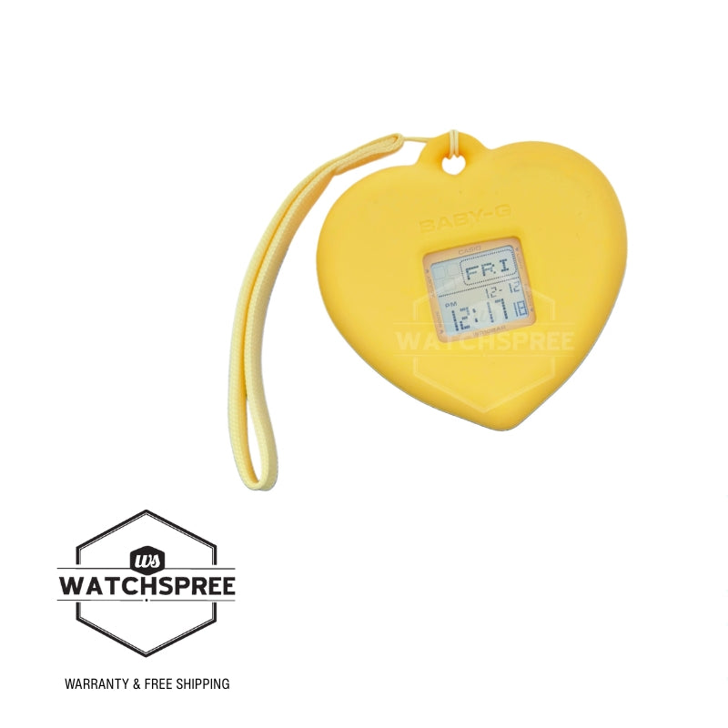 Casio Baby-G BGD-10 Lineup BABY-G + PLUS Yellow Resin Band Watch BGD10KH-9D BGD-10KH-9D BGD-10KH-9