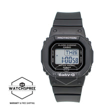 Load image into Gallery viewer, Casio Baby-G BGD-500 Series Black Resin Band Watch BGD560-1D
