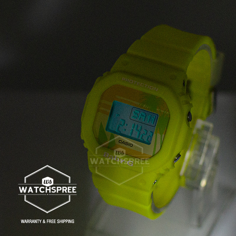 Casio Baby-G BGD-560 Lineup Special Color Models Yellow Resin Band Watch BGD560BC-9D BGD-560BC-9
