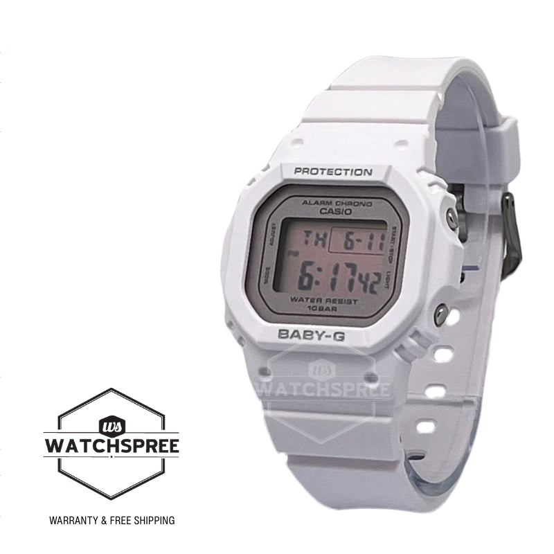 Casio Baby-G BGD-565 Lineup Soft Colours Series Pink Resin Band Watch BGD565SC-4B BGD-565SC-4B