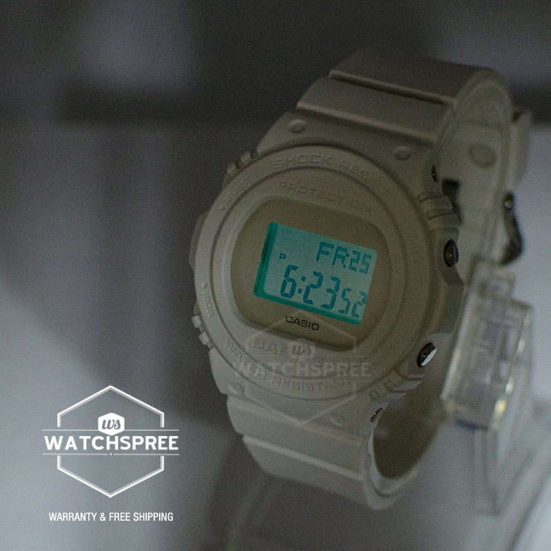 Casio Baby-G Standard Digital New Round FaceWatch BGD570-7D BGD-570-7D BGD-570-7