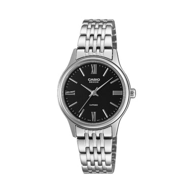Casio Ladies' Beside Series Analog Stainless Steel Band Watch BLS100D-1A BLS-100D-1A