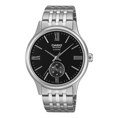 Casio Men's Beside Series Analog Stainless Steel Band Watch BMS100D-1A BMS-100D-1A