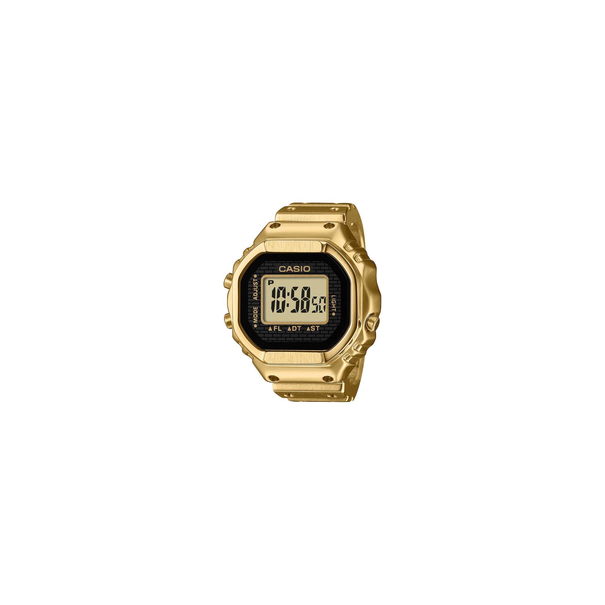 Casio Gold Ring Watch Digital Dual Time CRW001G-9D CRW-001G-9D CRW-001G-9