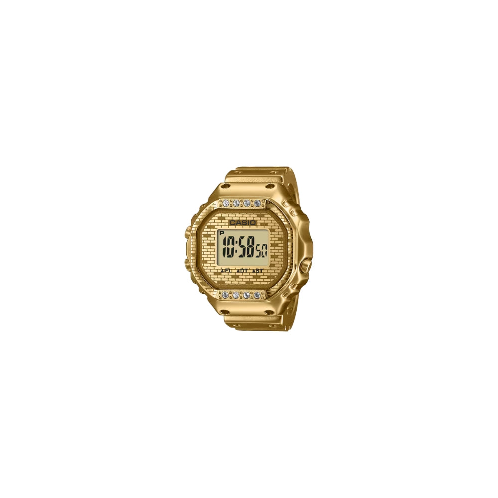 Casio J Balvin Collaboration Model Gold Ring Watch Digital Dual Time CRW001JB-9D CRW-001JB-9D CRW-001JB-9