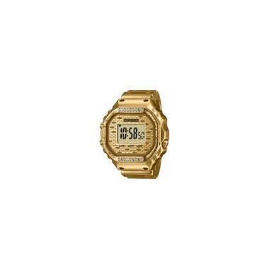Casio J Balvin Collaboration Model Gold Ring Watch Digital Dual Time CRW001JB-9D CRW-001JB-9D CRW-001JB-9