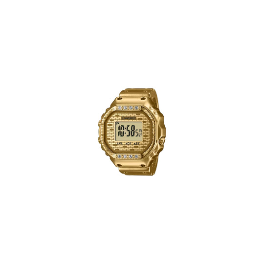 Casio J Balvin Collaboration Model Gold Ring Watch Digital Dual Time CRW001JB-9D CRW-001JB-9D CRW-001JB-9
