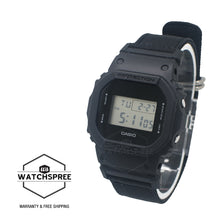 Load image into Gallery viewer, Casio G-Shock DW-5600 Lineup Utility Black Series Black CORDURA® Watch DW5600BCE-1D
