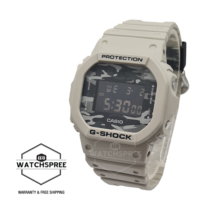 Casio G-Shock DW-5600 Lineup Grey Resin Band Watch DW5600CA-8D DW-5600CA-8D DW-5600CA-8