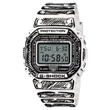 Casio G-Shock DW-5600 Lineup Joshua Vides Collaboration Model Bio-Based Two-Tone Resin Band Watch DW5600JV-7D DW-5600JV-7D DW5600JV-7