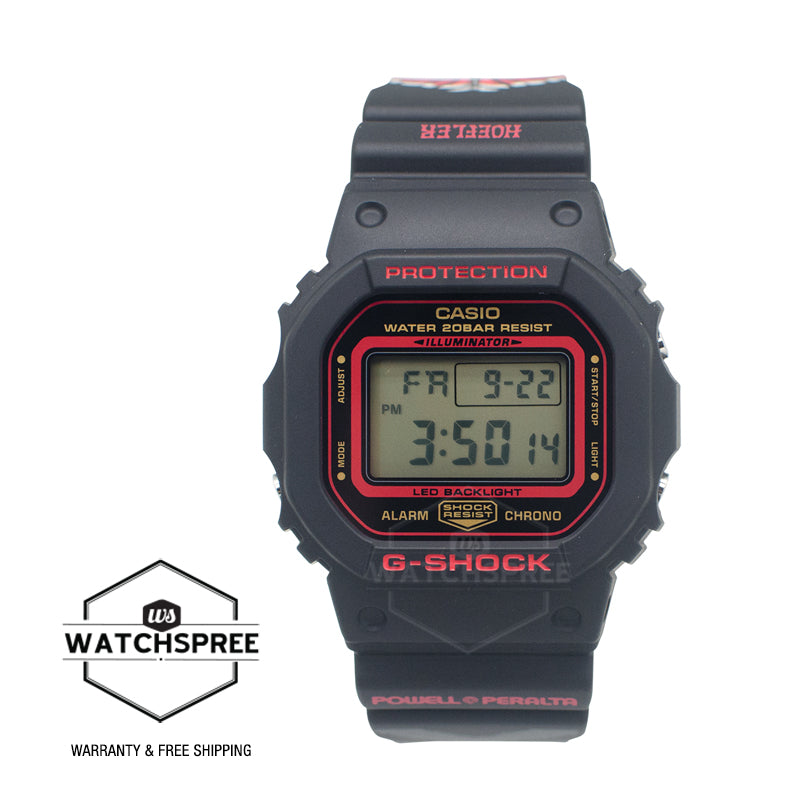 Casio G-Shock DW-5600 Lineup Kelvin Hoefler x Powell Peralta Collaboration Model Watch DW5600KH-1D