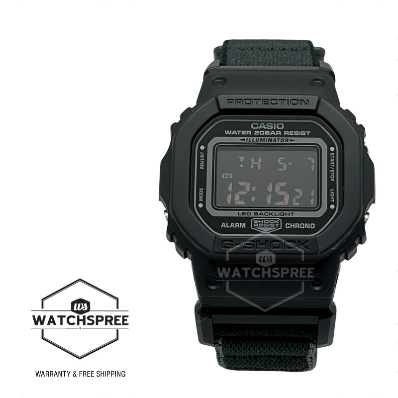 Casio G-Shock DW-5600 Lineup Nature Colour Series Two-Tone Cloth Band Watch DW5600MNC-1D DW-5600MNC-1D DW-5600MNC-1
