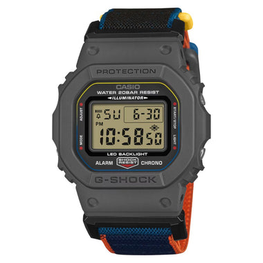 Casio G-Shock DW-5600 Lineup Nature Colour Series Multicolour Cloth Band Watch DW5600MNC-8A2 DW-5600MNC-8A2