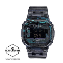 Load image into Gallery viewer, Casio G-Shock DW-5600 Lineup Naughty Noise Series Digital Glitch Translucent Resin Band Watch DW5600NN-1D DW-5600NN-1D DW-5600NN-1

