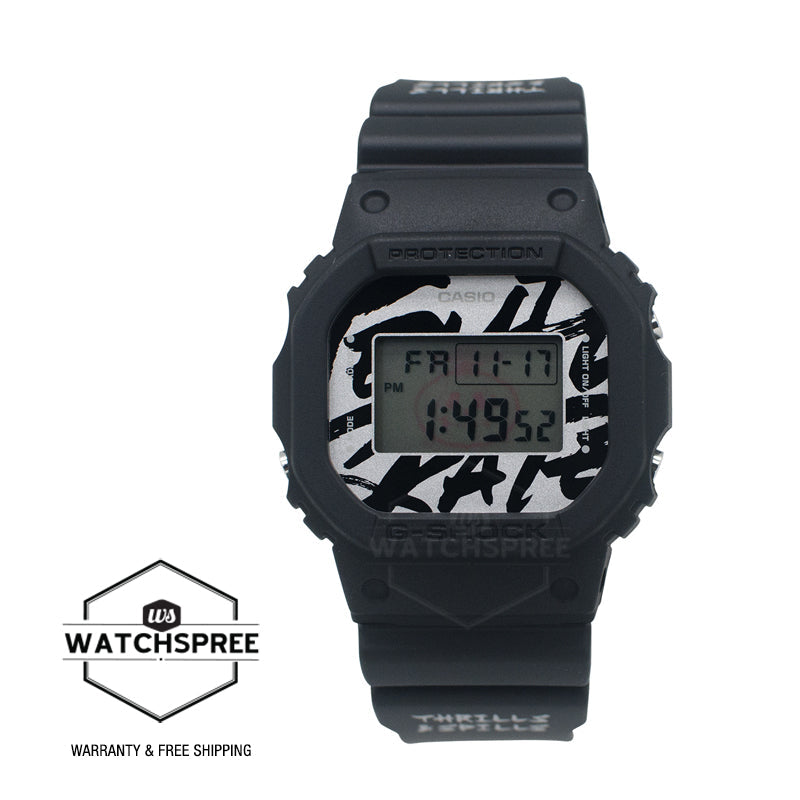 Casio G-Shock S.E.A. Exclusive DW-5600 Lineup Temple of Skate Collaboration Model Watch DW5600TOS23-1D DW-5600TOS23-1
