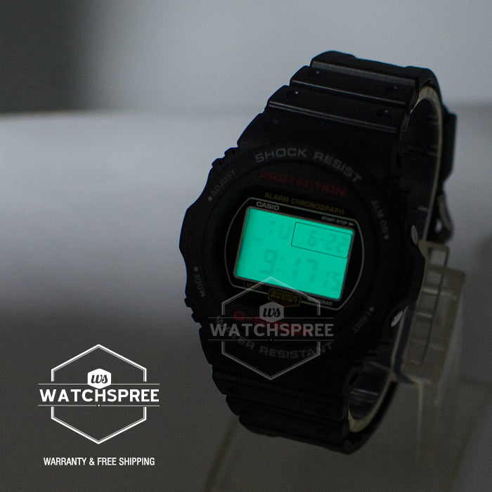 Casio G-Shock Back-to-original-basics theme Watch DW5750E-1D DW-5750E-1D