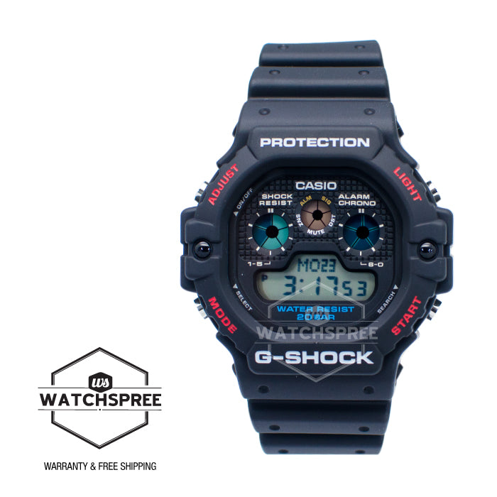 Casio G-Shock 35 years DW5900 Series Black Resin Band Watch DW5900-1D DW-5900-1D DW-5900-1