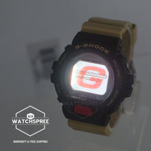 Load image into Gallery viewer, Casio G-Shock Retro Fashion Series Sepia Resin Band Watch DW6600PC-5D DW-6600PC-5D DW-6600PC-5
