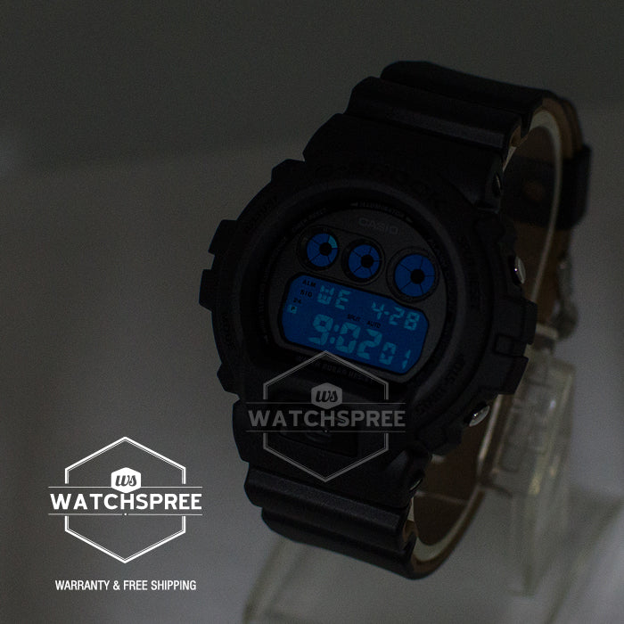 Casio G-Shock Special Color Model Black Resin Band Watch DW6900LU-1D DW-6900LU-1D