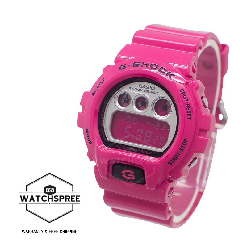Casio G-Shock DW-6900 Lineup Crazy Colours Revival Series Bio-Based Watch DW6900RCS-4D DW-6900RCS-4 DW-6900RCS-4