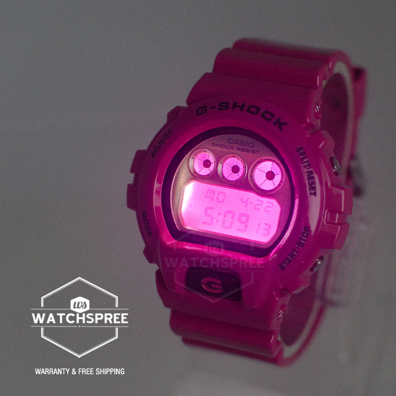 Casio G-Shock DW-6900 Lineup Crazy Colours Revival Series Bio-Based Watch DW6900RCS-4D DW-6900RCS-4 DW-6900RCS-4