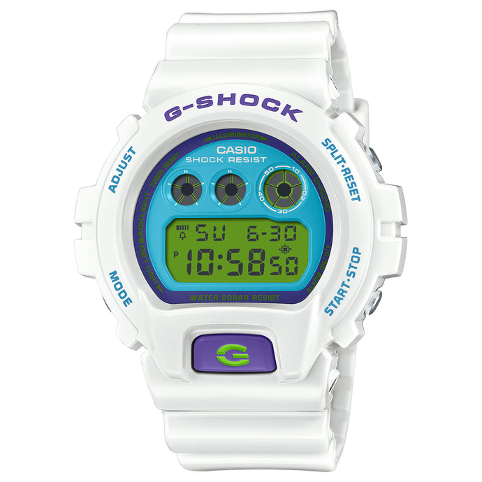 Casio G-Shock DW-6900 Lineup Crazy Colours Revival Series Bio-Based Watch DW6900RCS-7D DW-6900RCS-7D DW-6900RCS-7