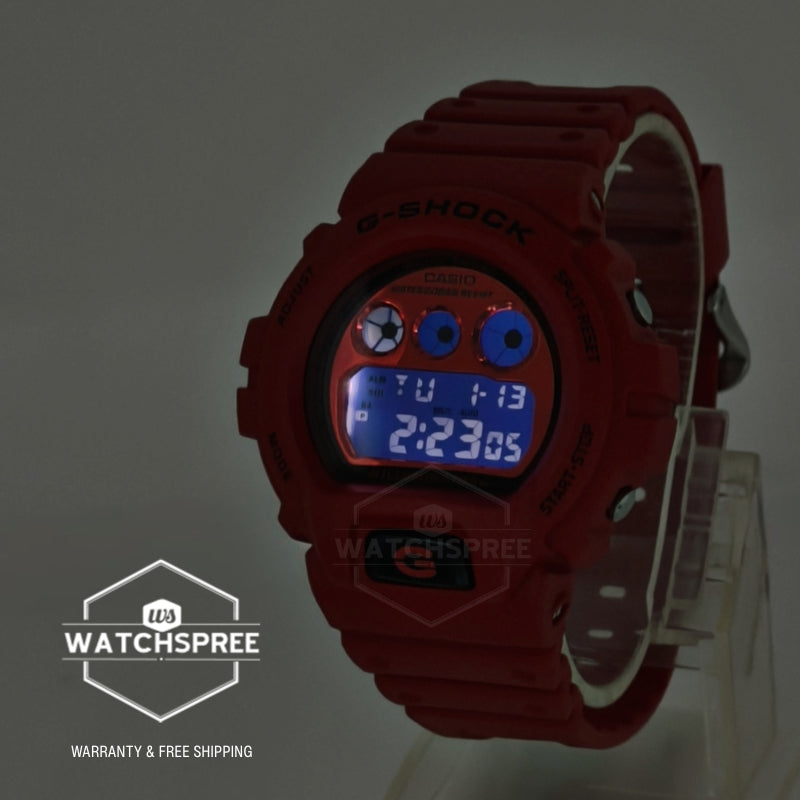 Casio G-Shock DW-5600 Lineup Iconic Red Series Bio-Based Red Resin Band Watch DW5600RRB-4D DW-5600RRB-4D DW-5600RRB-4 [S]
