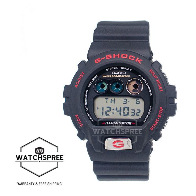 Casio G-Shock DW-6900 Lineup Iconic Styles 6900 Line 30th Anniversary Model Bio-Based Black Resin Band Watch DW6900TR-1D DW-6900TR-1D DW-6900TR-1