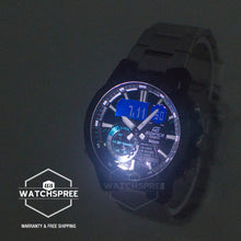 Load image into Gallery viewer, Casio Edifice SOSPENSIONE ECB-40 Lineup Bluetooth¨ Stainless Steel Band Watch ECB40DB-1A ECB-40DB-1A
