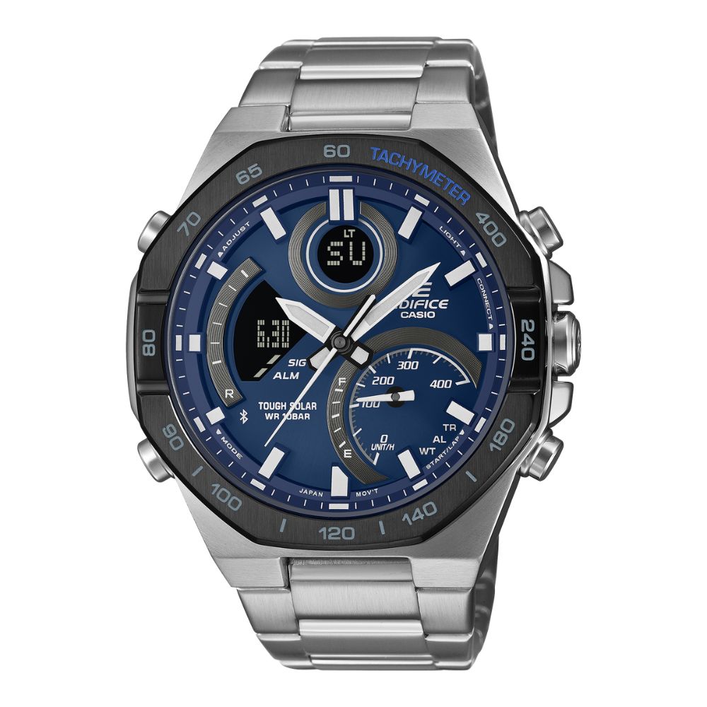 Casio Edifice ECB-950 Lineup Bluetooth Stainless Steel Band Watch ECB950DB-2A ECB-950DB-2A