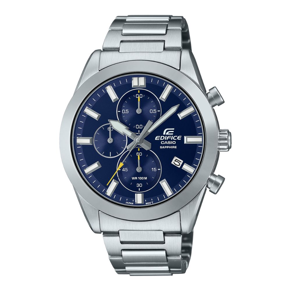 Casio Edifice EFB-710 Lineup Chronograph Stainless Steel Band Watch EFB710D-2A EFB-710D-2A