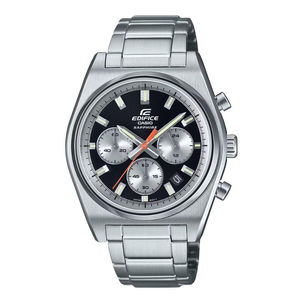 Casio Edifice EFB-730 Lineup Chronograph Stainless Steel Band Watch EFB730D-1A EFB-730D-1A