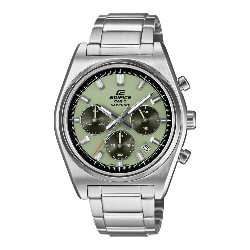 Casio Edifice EFB-730 Lineup Chronograph Stainless Steel Band Watch EFB730D-3A EFB-730D-3A