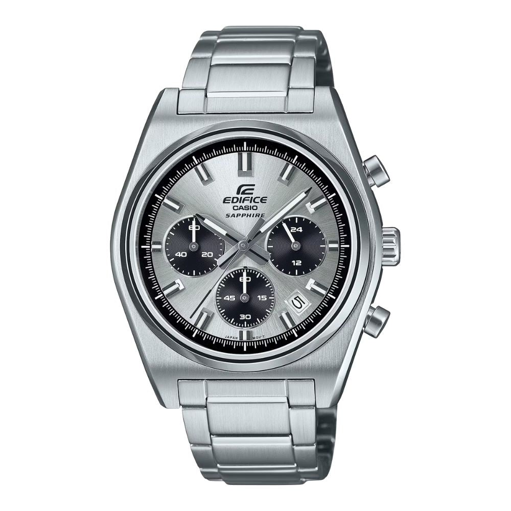 Casio Edifice EFB-730 Lineup Chronograph Stainless Steel Band Watch EFB730D-7A EFB-730D-7A