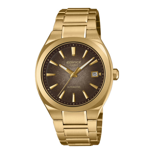 Casio Edifice Automatic EFK-200 Lineup Gold Ion Plated Stainless Steel Band Watch EFK200DG-5A EFK-200DG-5A