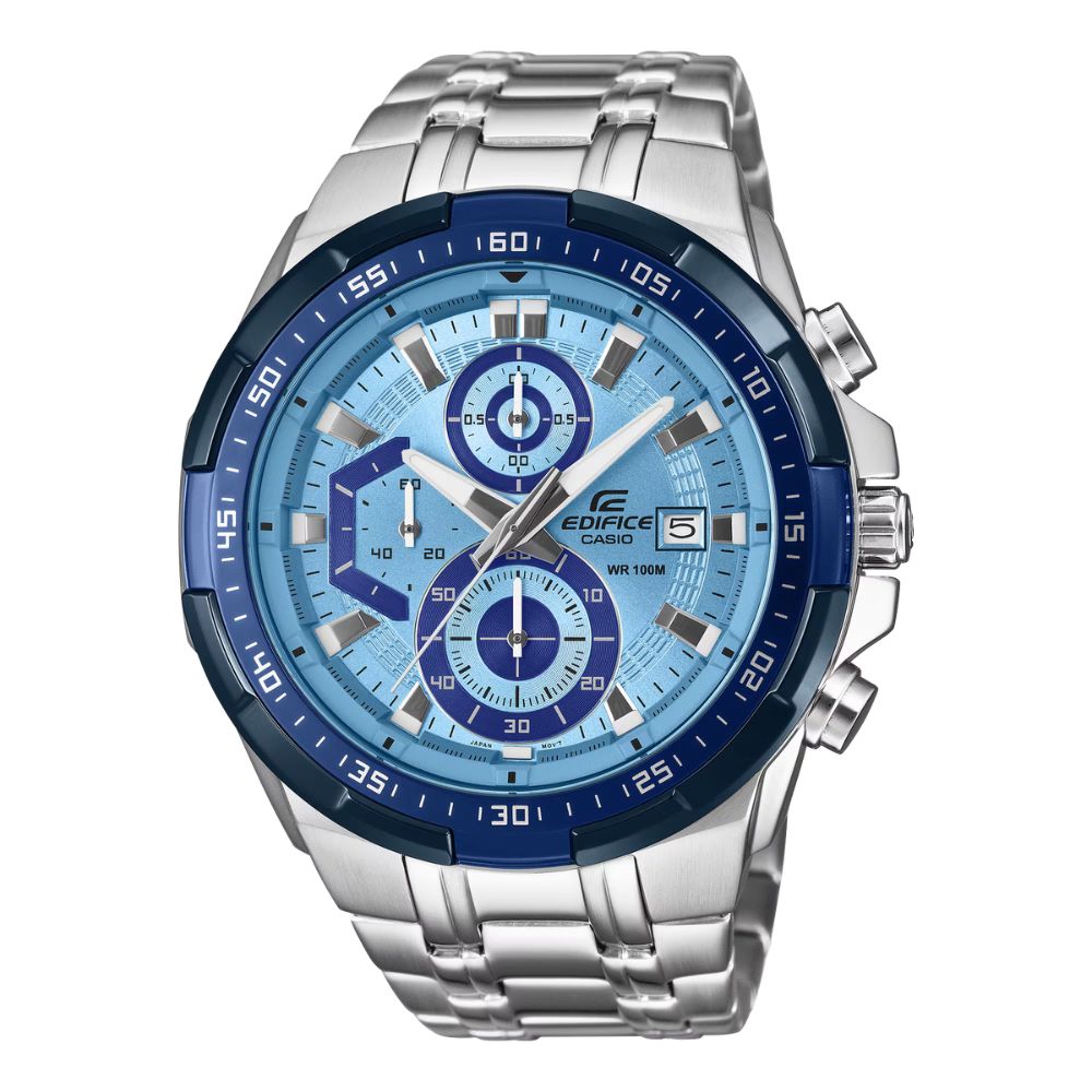 Casio Edifice EFR-539 Lineup Chronograph Stainless Steel Band Watch EFR539DE-2A EFR-539DE-2A