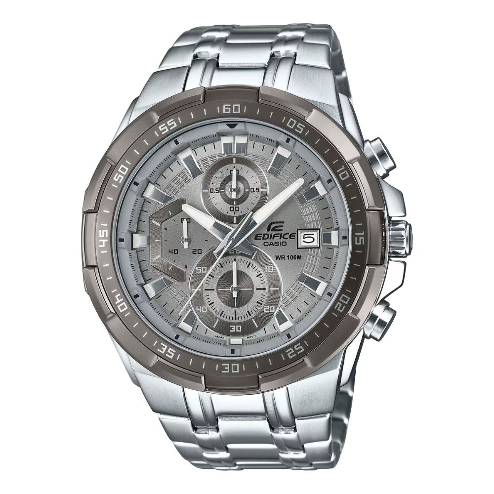 Casio Edifice EFR-539 Lineup Chronograph Stainless Steel Band Watch EFR539DE-8A EFR-539DE-8A