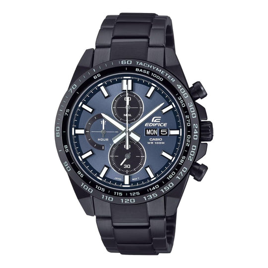 Casio Edifice EFR-574 Lineup Chronograph Black Ion Plated Stainless Steel Band Watch EFR574DC-2A EFR-574DC-2A