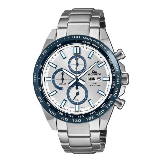 Casio Edifice EFR-574 Lineup Chronograph Stainless Steel Band Watch EFR574DE-7A EFR-574DE-7A