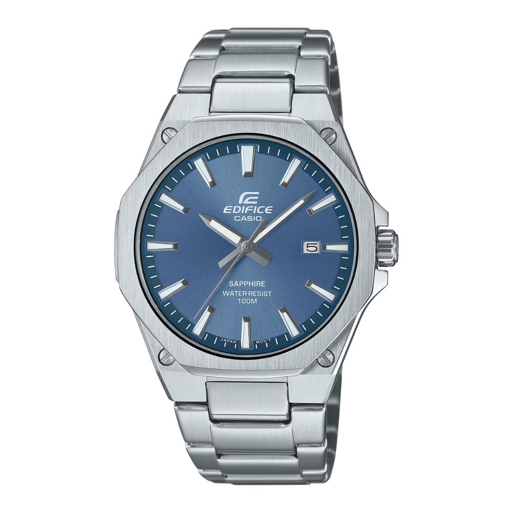 Casio Edifice EFR-S108 Lineup Slim Series Analog Stainless Steel Band Watch EFRS108D-2A EFR-S108D-2A