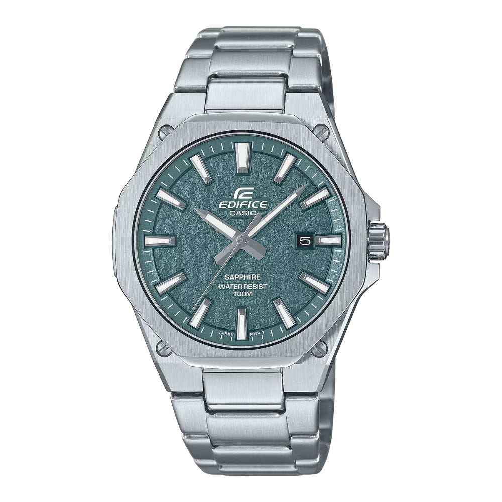 Casio Edifice EFR-S108 Lineup Slim Series Analog Stainless Steel Band Watch EFRS108DE-3A EFR-S108DE-3A