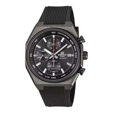 Casio Edifice EFS-S660 Lineup Solar Chronograph Black Resin Band Watch EFSS660PB-1A EFS-S660PB-1A
