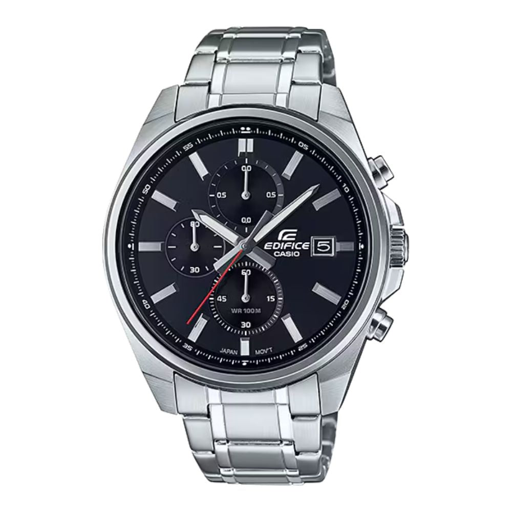 Casio Edifice EFV-610 Lineup Chronograph Stainless Steel Band Watch EFV610D-1A EFV-610D-1A