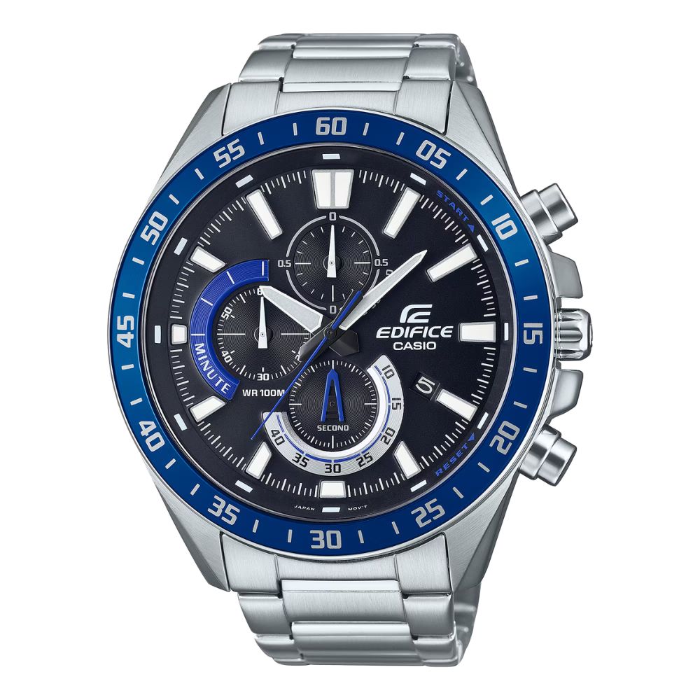 Casio Edifice EFV-620 Lineup Chronograph Stainless Steel Band Watch EFV620D-1A2 EFV-620D-1A2