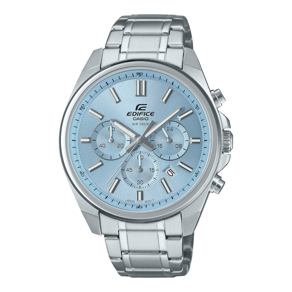 Casio Edifice EFV-650 Lineup Chronograph Stainless Steel Band Watch EFV650D-2B EFV-650D-2B