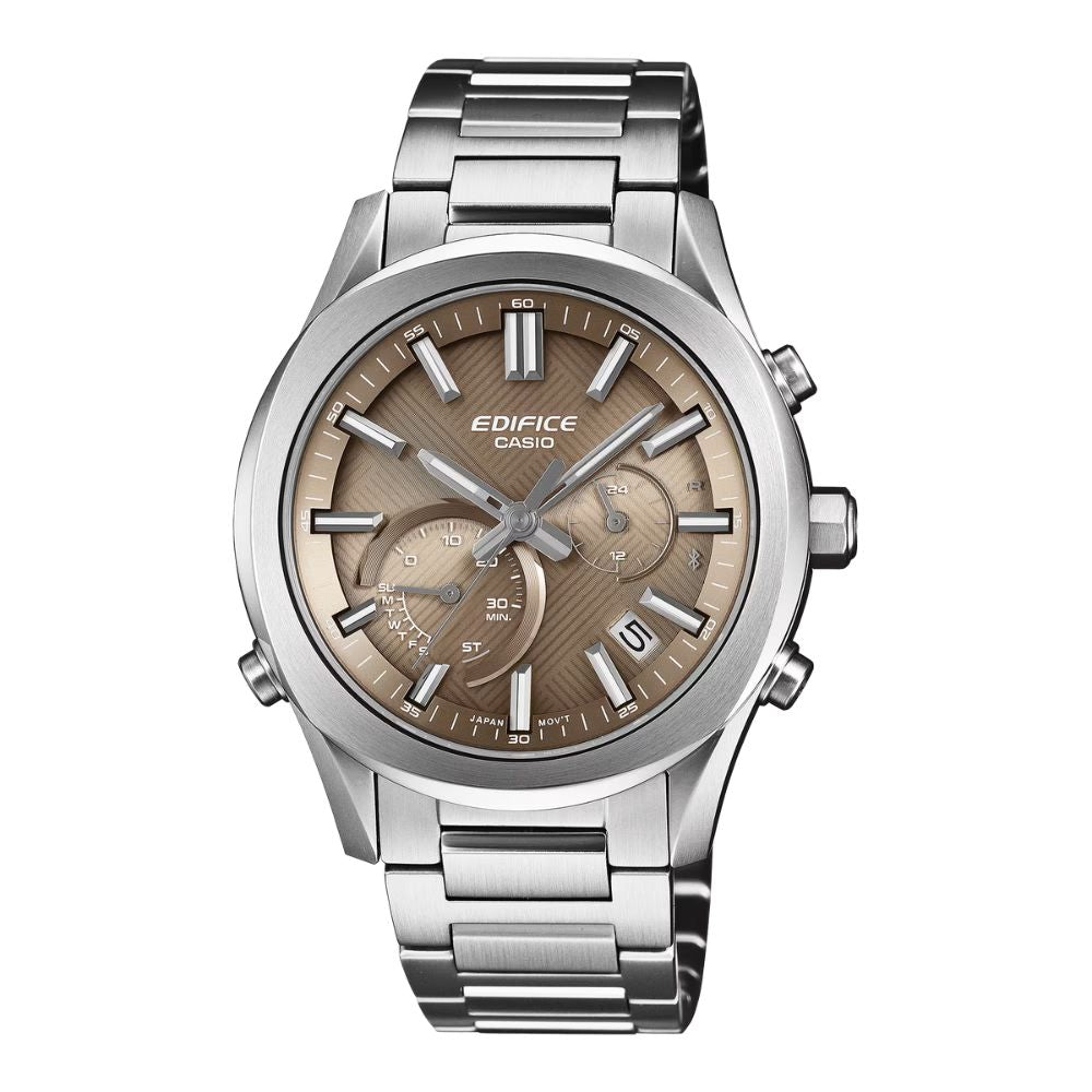 Casio Edifice EQB-1300 Lineup Bluetooth©  Tough Solar Stainless Steel Band Watch EQB1300D-5A EQB-1300D-5A